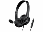 GENIUS headset HS-235U/ USB/ Copilot/ délka kabelu 2,4 m