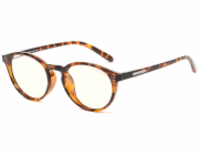 GUNNAR kancelářske/herní dioptrické brýle  ATTACHE READER TORTOISE * čirá skla * BLF 35 * dioptrie +2