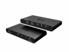 i-tec KVM dokovací stanice pro dva hositele, 4K HDMI, 3x ...