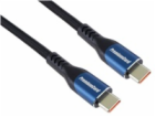 PremiumCord USB-C kabel, 2m/5A/100W/20Gbits