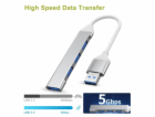 PremiumCord Hub USB3.2A na USB3.2 A + 3x USB2.0 A, SuperS...