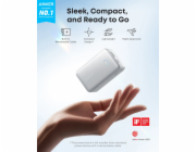 Powerbanka Anker Nano 10000mAh, 45W s kabelem USB-C bílá