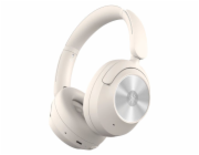 OneOdio Focus A6 bezdrátová náhlavní sluchátka s hybridní ANC, Bluetooth a Hi-Res zvuk, Bílá