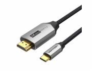 USB-C do HDMI 2.0 Cable Vention CRBBG 1,5m, 4K 60Hz (black)