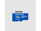 Lexar paměťová karta microSD 128GB BLUE PLUS microSDXC UH...
