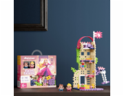 MARIOINEX Kostky Mini Waffle Princess Věž fantazie, 148 dílků
