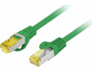 Lanberg Patchcord kategorie 6 S/FTP 3m zelený
