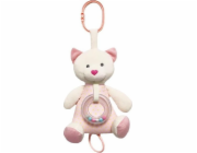 TULILO Hudební skříňka Love 18 cm růžová