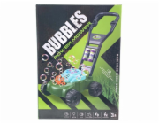 Madej Sekačka na trávu, která vytváří mýdlové bubliny