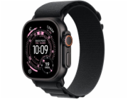 Apple Hodinky Ultra 3 GPS + Cellular, 49mm černé titanové pouzdro, černý řemínek Alpine – velikost M