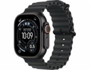 Apple Hodinky Ultra 3 GPS + Cellular, 49mm černé titanové pouzdro, černý oceánský řemínek