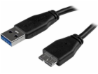 StarTech Kabel USB-A na micro-B 3m černý (USB3AUB3MS)