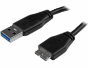 StarTech Kabel USB-A na micro-B 3m černý (USB3AUB3MS)
