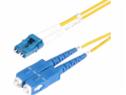 StarTech SMLCSC-OS2-30M InfiniBand/optický kabel LC SC žlutý