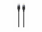 Kabel iPEAX 90010102 USB-C/Lightning 1m Black