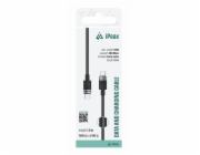 Kabel iPEAX 90010101 USB-C/USB-C 1m Black
