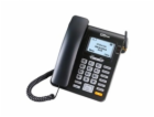 MaxCom MM28D, stolní GSM telefon, černá