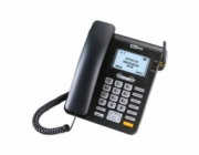 MaxCom MM28D, stolní GSM telefon, černá