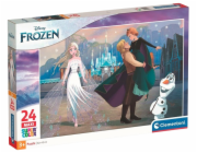 Clementoni - Puzzle 24 MAXI Ledové Království