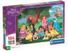 Clementoni - Puzzle 104 Disney princezny
