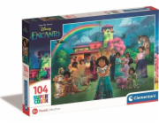 Clementoni - Puzzle 104 Disney princezny