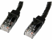 StarTech.com 1m CAT6 Ethernet Cable, 10 Gigabit Snagless RJ45 650MHz 100W PoE Patch Cord, CAT 6 10GbE UTP Network Cable w/Strain Relief, Black, Fluke Tested/Wiring is UL Certified/TIA - Category 6 - 2
