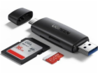 UGREEN adaptér čtečka karet SD / micro SD (USB-A / USB-C)...