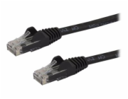 Startech 2m CAT6 Ethernet Cable, 10 Gigabit Snagless RJ45 650MHz 100W PoE Patch Cord, CAT 6 10GbE UTP Network Cable w/Strain Relief, Black, Wiring is UL Certified/TIA - Category 6 - 24AWG (N6PATC2MBK)