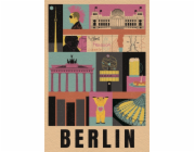 Clementoni - Puzzle 1000 Style in the city Berlin Compact box