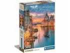 Clementoni - Puzzle 500 Osvětlené Benátky