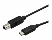 StarTech.com USB C to USB B Printer Cable - 1.6 ft / 0.5m - USB C Printer Cable - USB C to USB B Cable - USB Type C to Type B (USB2CB50CM) - USB kabel - USB-C (M) do USB typ B (M) - Thunderbolt 3 / US