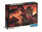 Clementoni - Puzzle 1000 Dungeons & Dragons - Compact