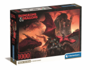 Clementoni - Puzzle 1000 Dungeons & Dragons - Compact