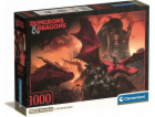 Clementoni - Puzzle 1000 Dungeons & Dragons - Compact
