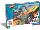 Clementoni - Puzzle 104 Hot Wheels