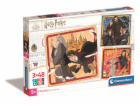 Clementoni - Puzzle 3x48 Square Harry Potter