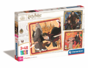 Clementoni - Puzzle 3x48 Square Harry Potter