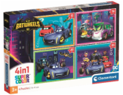 Clementoni - Puzzle 4v1 Batwheels 4v1 (12+16+20+24 dílků)