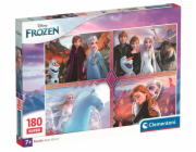 Clementoni - Puzzle 180 SUPER Ledové Království