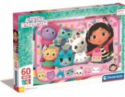 Clementoni - Puzzle 60 maxi Gábinin kouzelný domek