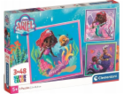 Clementoni - Puzzle 3x48 Disney Ariel