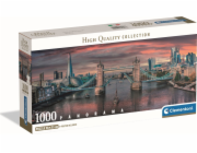 Clementoni - Puzzle 1000 Panorama Přes řeku Temži