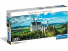 Clementoni - Puzzle 1000 Panorama Zámek Neuschwanstein
