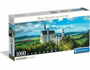 Clementoni - Puzzle 1000 Panorama Zámek Neuschwanstein