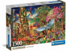 Clementoni - Puzzle 1500 Fantazijní zahrada v lese