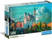 Clementoni - Puzzle 500 Zámek Neuschwanstein