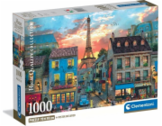 Clementoni - Puzzle 1000 Ulice Paříže