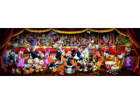 Clementoni - Puzzle 1000 Panorama Disney Orchestr