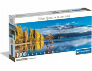 Clementoni - Puzzle 1000 Panorama Zlaté odrazy Wanaky