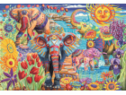 Clementoni - Puzzle 500 Karneval slonů